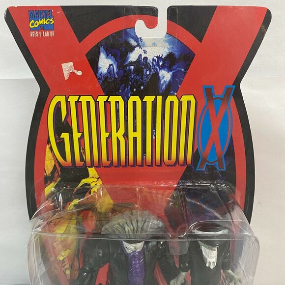 Vintage 1995 Toy Biz Marvel X-Men Generation X EMPLATE Action Figure New - Picture 3 of 7